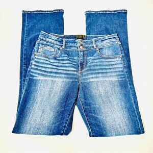 BKE Buckle Black Label Fit 93 Bootcut jeans high rise stretch women Size 32 tall